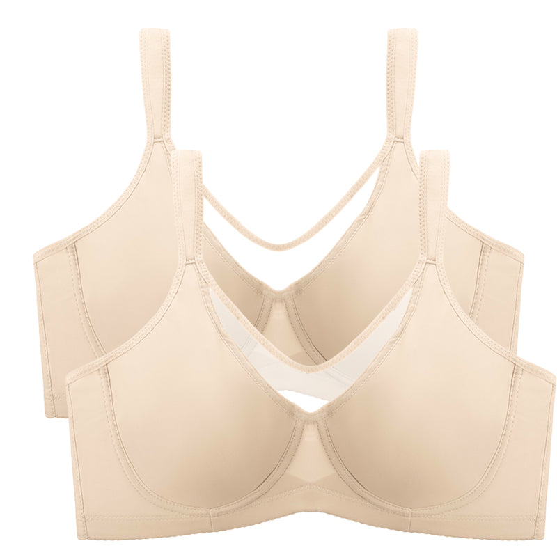 🏆 Last Day Special Price £9.99💐Women's Elegant Sheer Full Coverage Plus Size Bra
