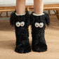 🎅💗Christmas Hot Sale 50% OFF!!🎄⚡50K+ SOLD💕Women's Plush Slippers Socks Floor Socks Winter Home Indoor Thickened Fleece-Lined Anti-Slip Adult Women's Plush Snow Socks Shoe Covers