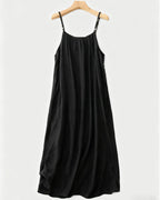 💕💖LAST DAY SALE 50% OFF!💃Women's Solid Color Backless Cami Dress