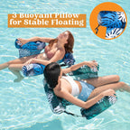 🌊🌞Summer Hot Sale-60% Off!!🏖️💺 Inflatable Floating Chair – Comfortable, Stable & Perfect for Relaxing on the Water 🏊🌊