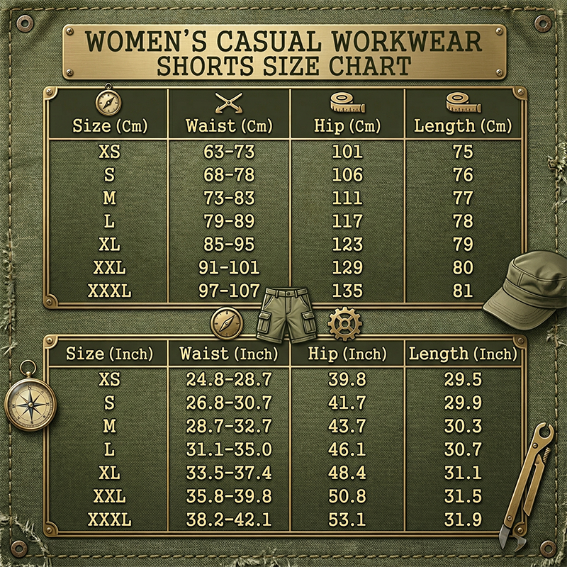 🌞Summer Hot Sale-60% Off!!🌿Women's Quick-Dry Cargo Shorts with Pockets
