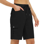 🌞Summer Hot Sale-60% Off!!🌿Women's Quick-Dry Cargo Shorts with Pockets