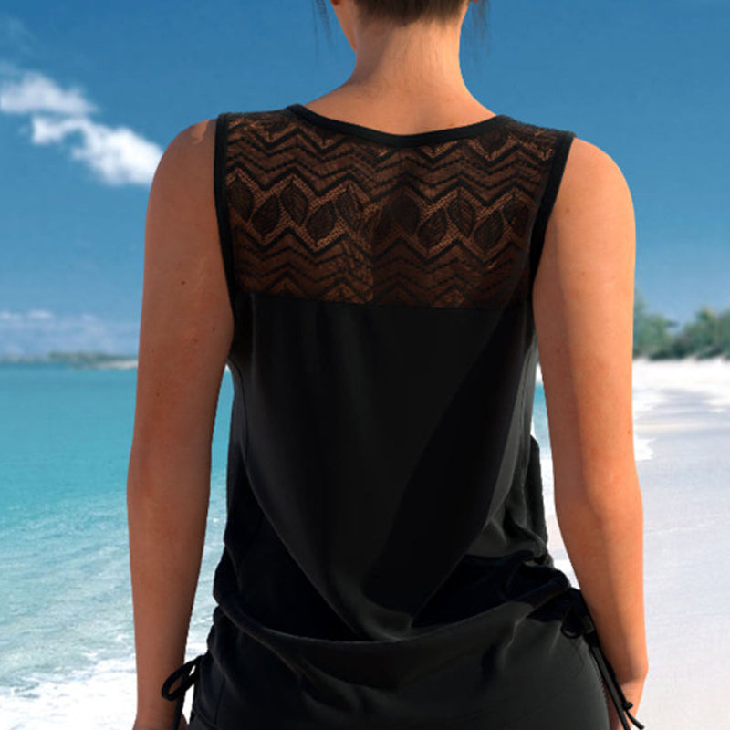 🏖️SUMMER HOT SALE 50% OFF with FREE GIFT🎁💞50K+ SOLD!💥Women's Printed Two-Piece Tankini Swimsuit