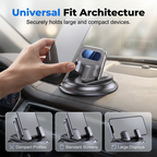 🚗💥LAST DAY SPECIAL PRICE!-￡7.99!!📱Rotating Dashboard Car Phone Holder–Hands-Free Phone Mount 🛡️