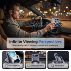 🚗💥LAST DAY SPECIAL PRICE!-￡7.99!!📱Rotating Dashboard Car Phone Holder–Hands-Free Phone Mount 🛡️