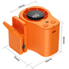 🏆 Last Day Special Price £9.99 ! ⏰Hands-Free Personal Cooling Fan with LED Display