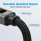 🎁💥LAST DAY SPECIAL PRICE!-￡7.99!!🔌4-in-1 Charging Cable with Digital Display & Keychain – Fast-Charging, Kink-Resistant & Compact