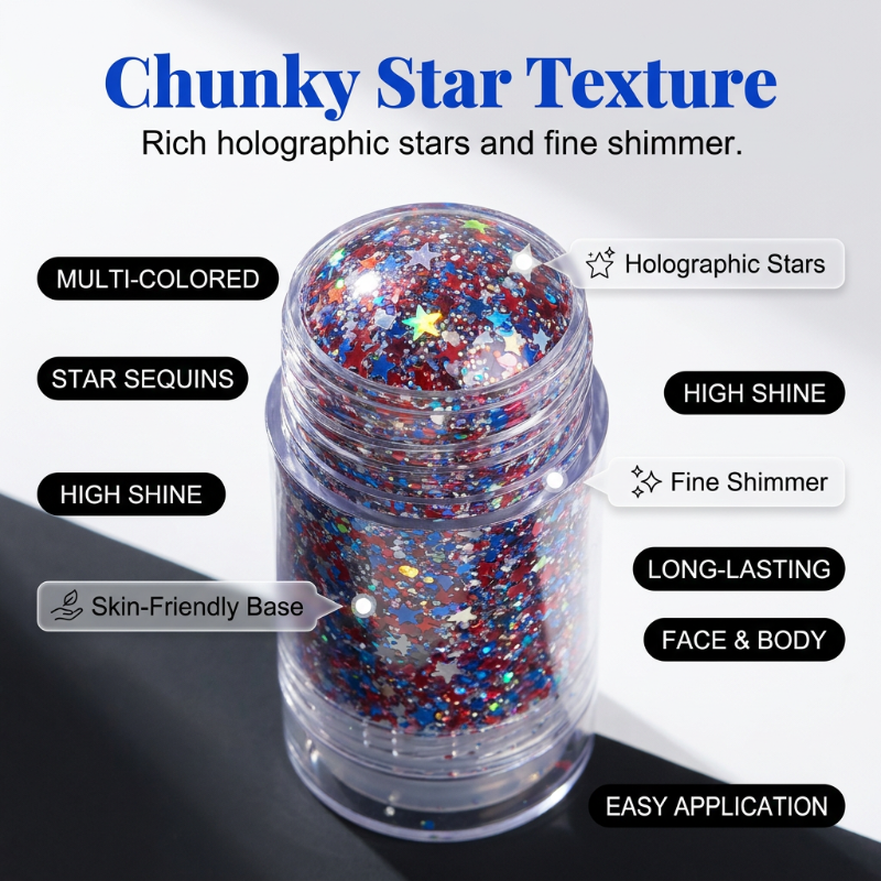 🎁 Hot Sale 49% OFF ⚡50K+ SOLD! Almost Gone-💥🔥Multi-Use Glitter Stick