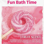 🔥Summer Hot Sale - ONLY £6.99!!⚡50K+ SOLD!🍭🛁Reusable Cute Lollipop Bath Bomb🧼Colorful Bubble Bath Ball for Fun Bath Time🛁🫧