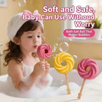 🔥Summer Hot Sale - ONLY £6.99!!⚡50K+ SOLD!🍭🛁Reusable Cute Lollipop Bath Bomb🧼Colorful Bubble Bath Ball for Fun Bath Time🛁🫧