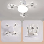 🏆LAST DAY SALE 50% OFF!!❄Aerolux™ Ceiling Fan Light – 2-in-1 Silent LED with Remote 🌬️💡  Energy-Efficient Airflow & Dimmable Lighting for Bedrooms, Living Rooms & Conservatories 🏡✨