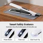 🎁🏆LAST DAY SPECIAL PRICE!-￡15.99!!💥  2-in-1 Hair Straightener and Curler with Negative Ionic Care