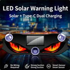 🥳2026 HOT SALE🥳💞50K+ SOLD!🚗🔆 50% OFF! Solar‑Powered Car Warning Light – Auto on with vibration, solar + USB charge. Bright LED, suction mount. Keep safe on roadside day & night! 🛡️✨