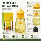 ⏳💥Final 3 hours-￡7.99!! 🔥 Indoor and Outdoor Hanging Fly Trap