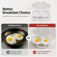 ⏳🔥LIMITED-TIME 50% OFF! ⏰🥗Buy 1 Get 1 Free🎁Microwave Egg Poacher –  Dual‑cavity, non‑stick & easy clean.🏠
