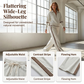 🥳🎉New Season Essentials!!🎉✨ Effortless Comfort | Women's Half-Zip Top & Wide-Leg Pants 2-Piece Set