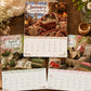 🎁💥LAST DAY SPECIAL PRICE!-￡7.99!!🐱 Cute Cat Calendar – Plan Your Days With Cozy Feline Moments ✨