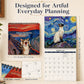 🏆 Last Day £6.99!🗓️Buy 2 Get 1 Free🐱2027 Funny Cat Meme Calendar — 12 Months of Feline Humour & Wall-Ready Decor✨