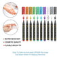 🥳2026 HOT SALE🥳💞50K+ SOLD! 🎨✨ 50% OFF! Temporary Tattoo Markers – 10/15 vivid colours, flexible brush tip, waterproof & non-toxic. Perfect for Halloween & face art! 🎃💚