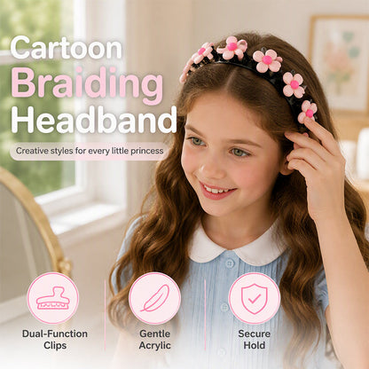 ⏳HOT SALE⏰Buy 1 Get 1 Free🎀Cute Cartoon Hairband for Girls