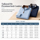 ⏳LAST DAY SALE ONLY￡23.99!🔥✨Men's Quarter Zip Stand Collar Pullover Cotton Blend Long Sleeve Sweatshirt