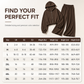 🍂Autumn Hot Sale🔥✨ Cropped Hoodie, Flattering Wide-Leg Drape | Women's Knit 2-Piece Set ⚡🌙!!Sizes up to 5XL!!