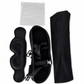 🎁⏰ Limited Time 50% OFF 🔥 Integrated Memory Foam Travel Cushion and 3D Blackout Sleep Eye Mask Set for Travel Neck Support