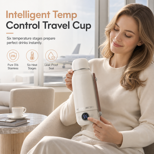 🏆 Flash Sale! ✈️ 800ml Travel Kettle with Temperature Control — hot water wherever you go ☕💧