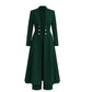 ⏰💖Black Friday Mega Deal – 50% off!💖✨Women's Elegant Autumn 2 Piece Outfit Set with Retro Long Sleeve Coat and Simple Trousers