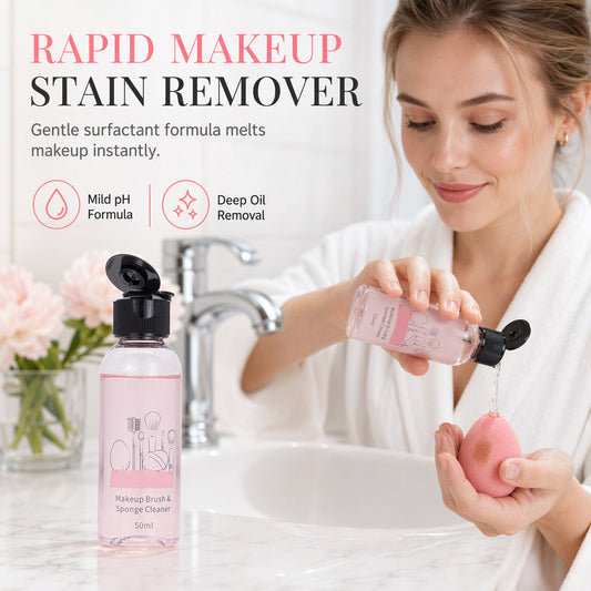 🖤Black Friday Sale: Buy 1 Get 1 Free!!🧼Make-Up Sponge & Brush Cleaner – Rapid Stain Removal, pH Balanced & Gentle✨