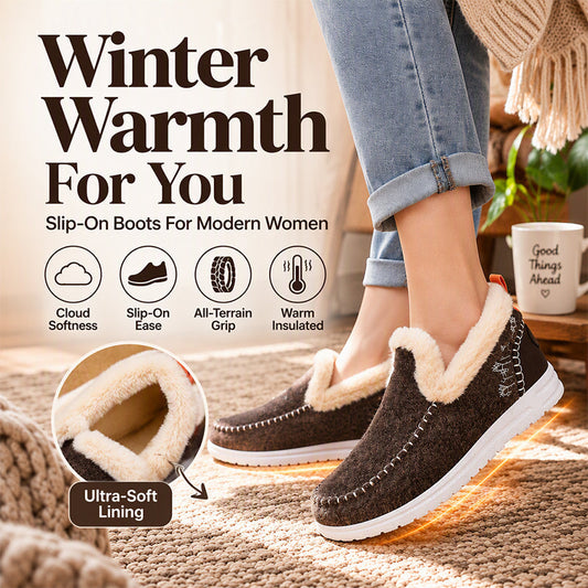 🖤Black Friday Sale 50% OFF!!💞50K+ SOLD! 😍Winter Plush-Lined Snow Boots
