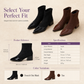⏰Christmas Limited Sale 50% OFF!!🎄Women's French Style Pointed Toe Ankle Boots Slim Fit Elegant Short Boots for Spring and Autumn