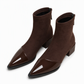 ⏰Christmas Limited Sale 50% OFF!!🎄Women's French Style Pointed Toe Ankle Boots Slim Fit Elegant Short Boots for Spring and Autumn
