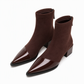 ⏰Christmas Limited Sale 50% OFF!!🎄Women's French Style Pointed Toe Ankle Boots Slim Fit Elegant Short Boots for Spring and Autumn