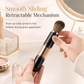 💖Black Friday Mega Deal – 65% off!💖📢Portable Retractable Makeup Brush Set – Multifunctional Travel Cosmetic Tool with Powder, Blush & Silicone Lip Brush