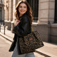 💖Black Friday Mega Deal – 50% off!💖Retro Leopard Print Tote Bag for Women💐