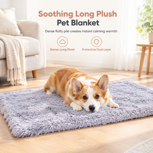 🐾🔥HOT SALE 50% OFF Offer!❄️Soft Plush Double Layer Pet Blanket for Dogs and Cats🐕️🐈️