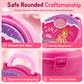 📢📢HOT SALE 50% OFF🎀Kids’ Pretend Makeup Vanity Suitcase – Portable Dress-Up Toy Set for Girls