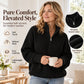 🖤Black Friday Sale 50% OFF!!🖤Women's Stand Collar Half-Zip Knit Sweater