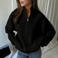 🖤Black Friday Sale 50% OFF!!🖤Women's Stand Collar Half-Zip Knit Sweater