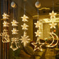 🎄Christmas Hot Sale 50% OFF!🎁Battery-Operated LED Christmas Window Lights✨ | Battery Operated, Warm & Multi-Colour, Window Suction Lights, Christmas Home & Party Decor