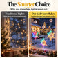 🎄Christmas Hot Sale 50% OFF!🎁Battery-Operated LED Christmas Window Lights✨ | Battery Operated, Warm & Multi-Colour, Window Suction Lights, Christmas Home & Party Decor