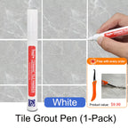 🎁💥LAST DAY SPECIAL PRICE:￡6.99!!!🖌️ Anti-Mould & Waterproof Joint Pen for Ceramic Tiles! 🧱